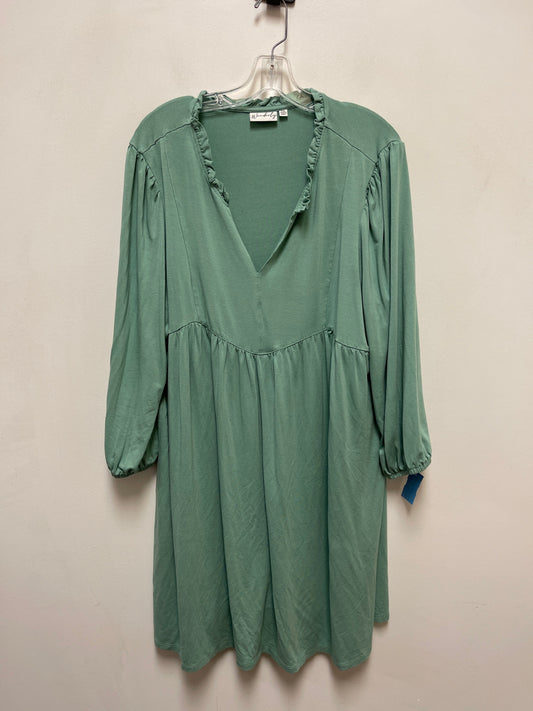 Dress Casual Short By Wonderly In Green, Size: 2x