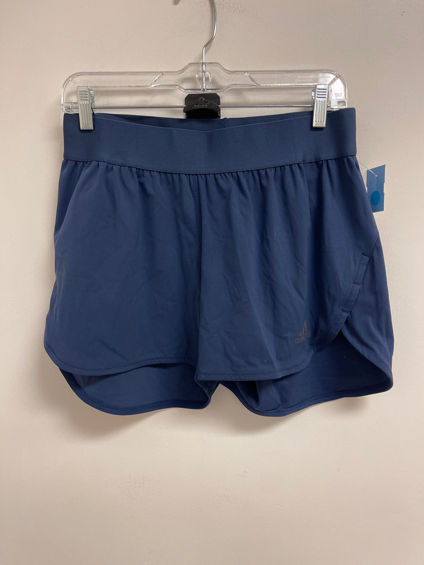 Athletic Shorts By Adidas In Blue, Size: M