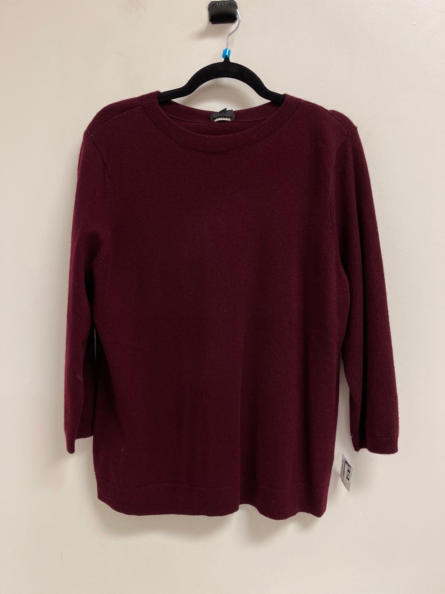 Sweater Cashmere By Talbots In Red, Size: Xl