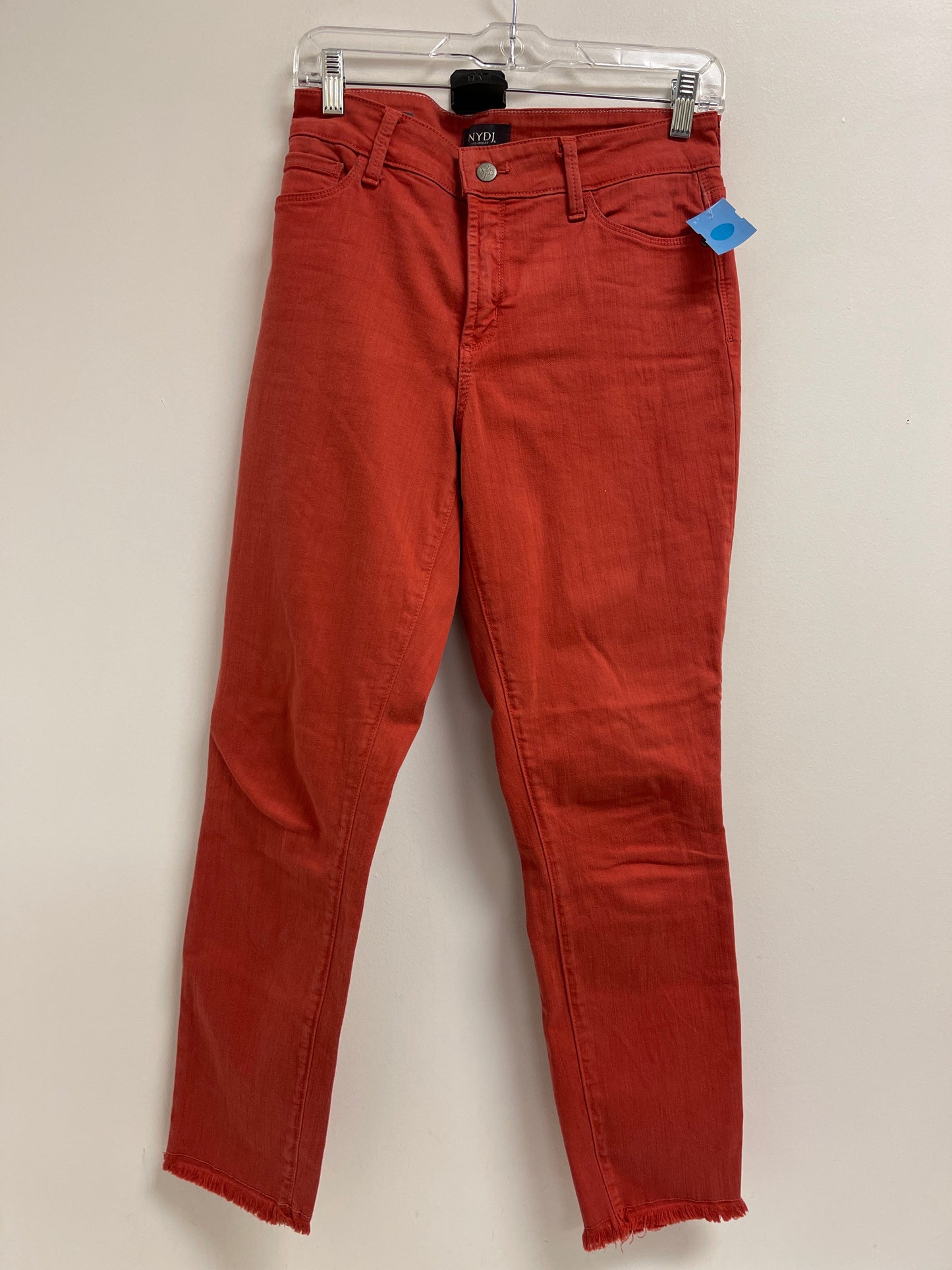 Jeans Skinny By Not Your Daughters Jeans In Orange, Size: 8