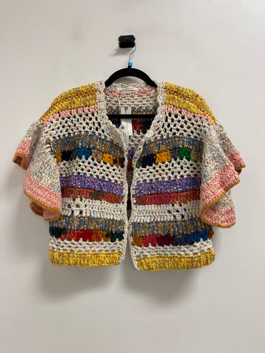 Sweater Cardigan By Anthropologie In Multi-colored, Size: S