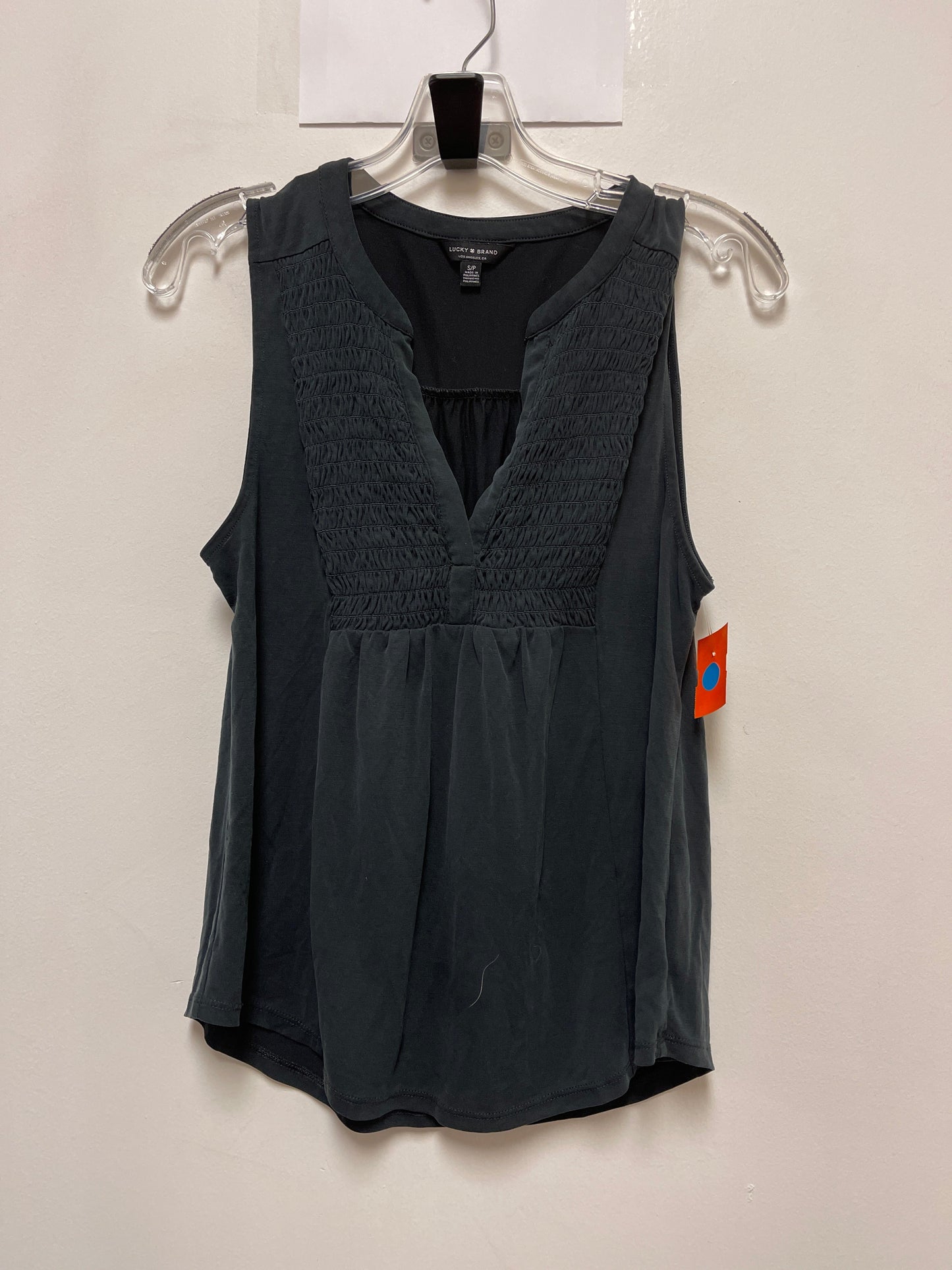 Top Sleeveless By Lucky Brand In Grey, Size: S