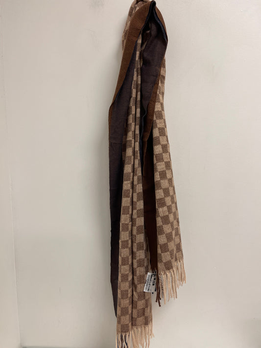 Scarf Winter By Clothes Mentor In Brown