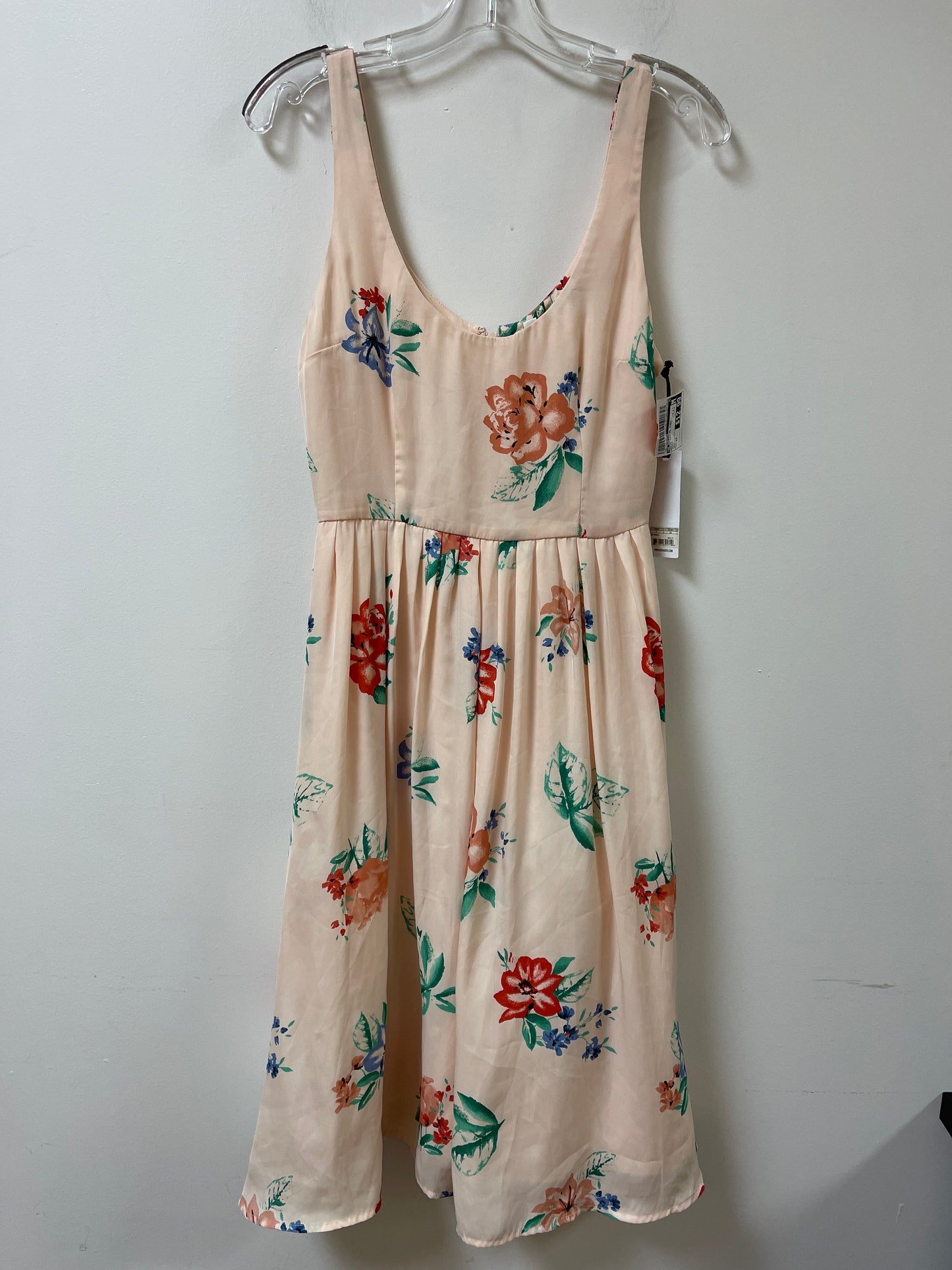 Dress Casual Midi By Bb Dakota In Peach, Size: Xs