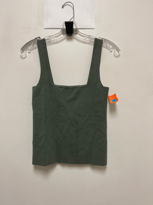 Tank Top By Leith In Green, Size: M