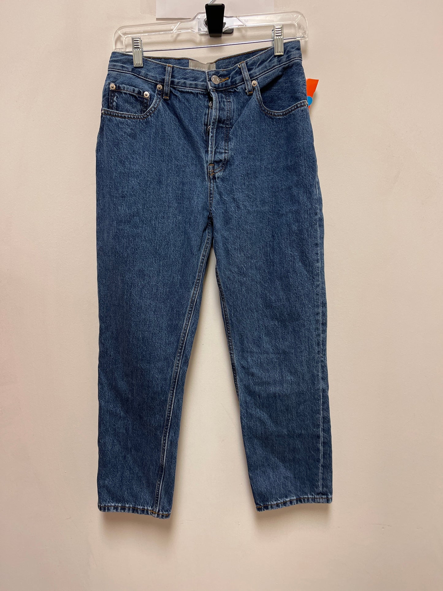 Jeans Skinny By Everlane In Blue Denim, Size: 6