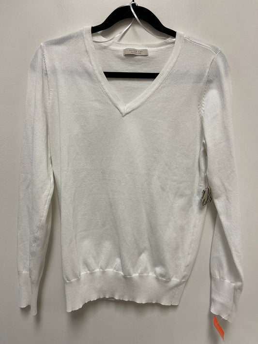 Sweater By Active Usa In White, Size: L