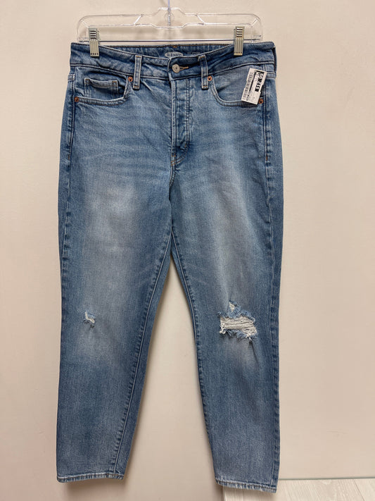 Jeans Straight By Old Navy In Blue Denim, Size: 6