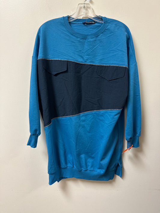 Top Long Sleeve By Clothes Mentor In Blue, Size: M