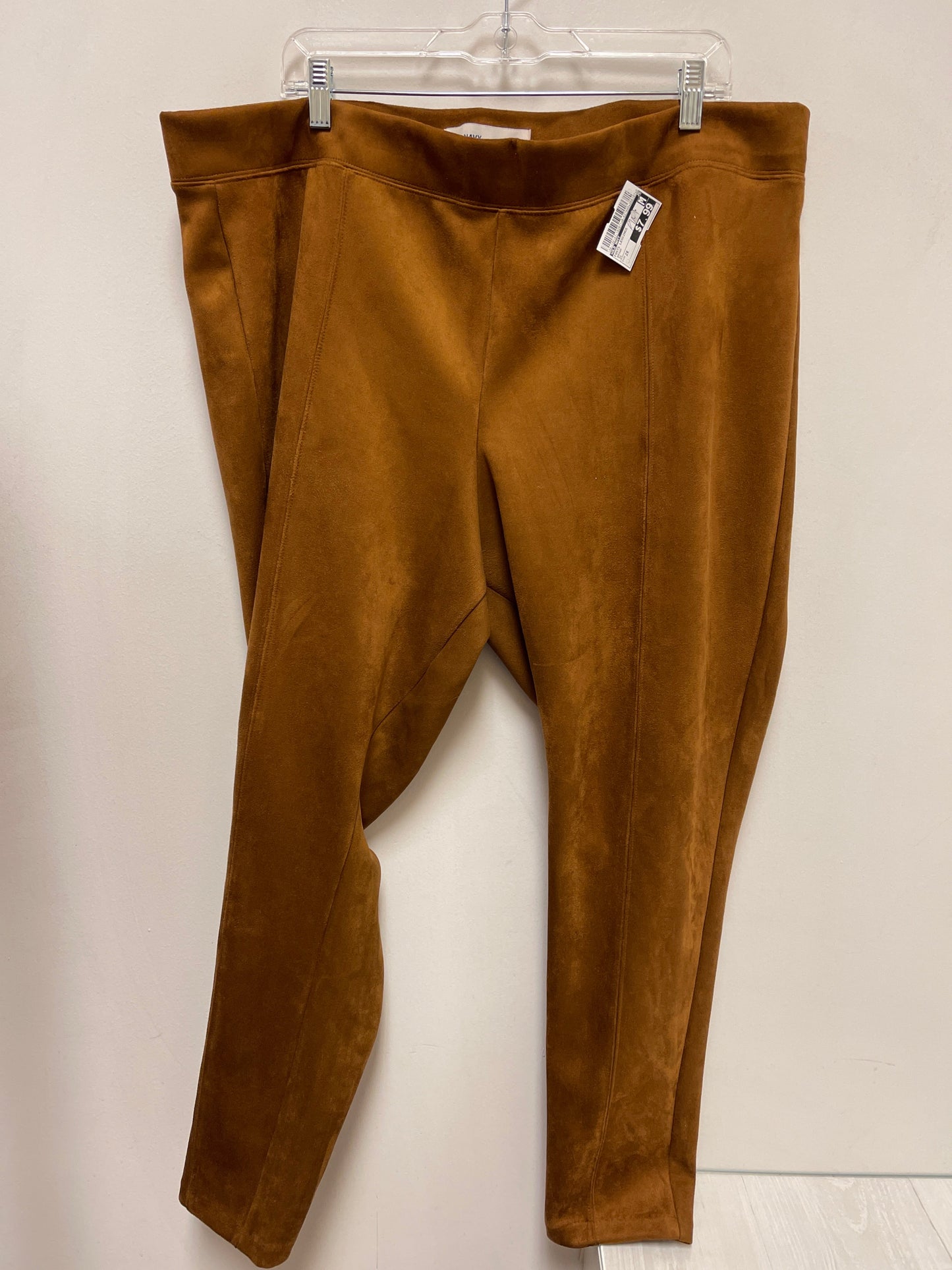 Pants Leggings By Old Navy In Brown, Size: 2x