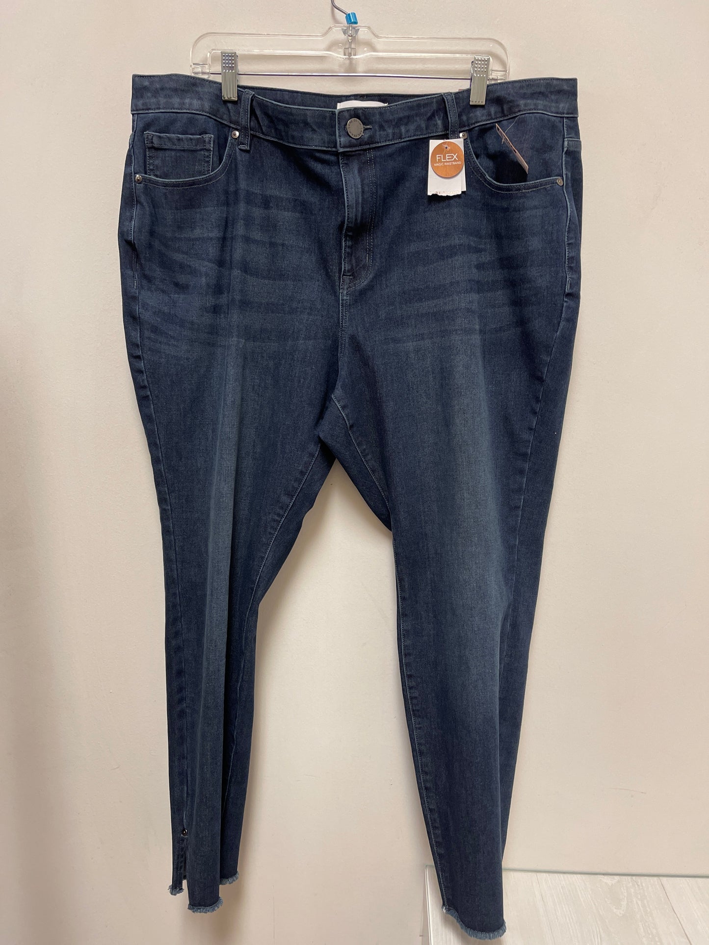 Jeans Skinny By Lane Bryant In Blue Denim, Size: 20