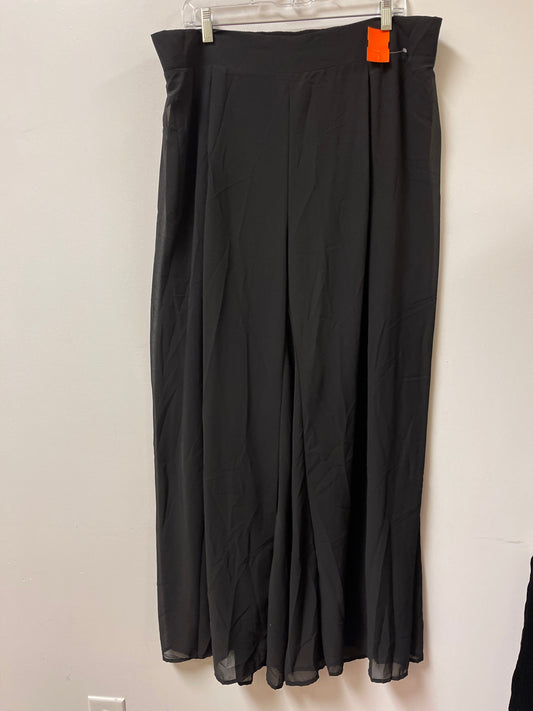 Pants Wide Leg By Ashley Stewart In Black, Size: 18