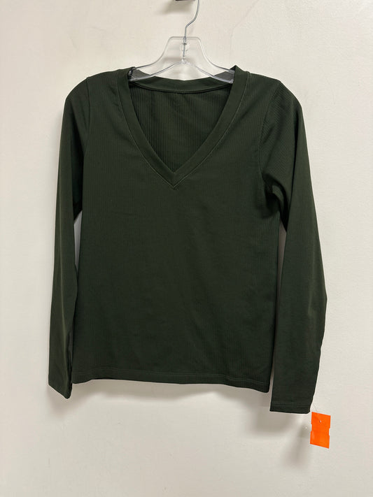 Top Long Sleeve By Clothes Mentor In Green, Size: S