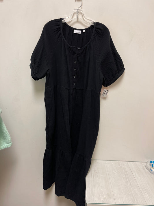 Dress Casual Maxi By West Bound In Black, Size: 1x