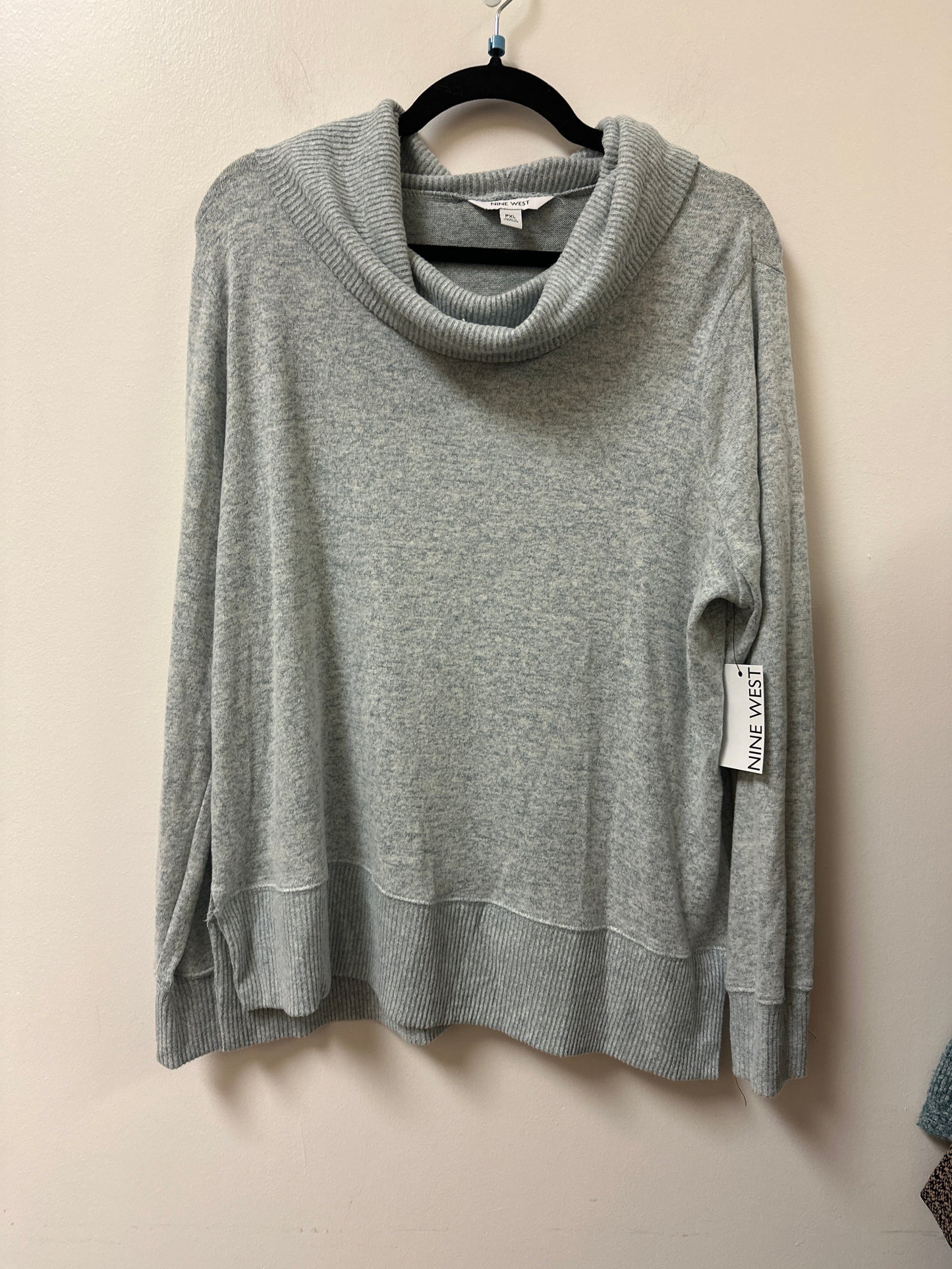 Sweater By Nine West In Blue, Size: Xl