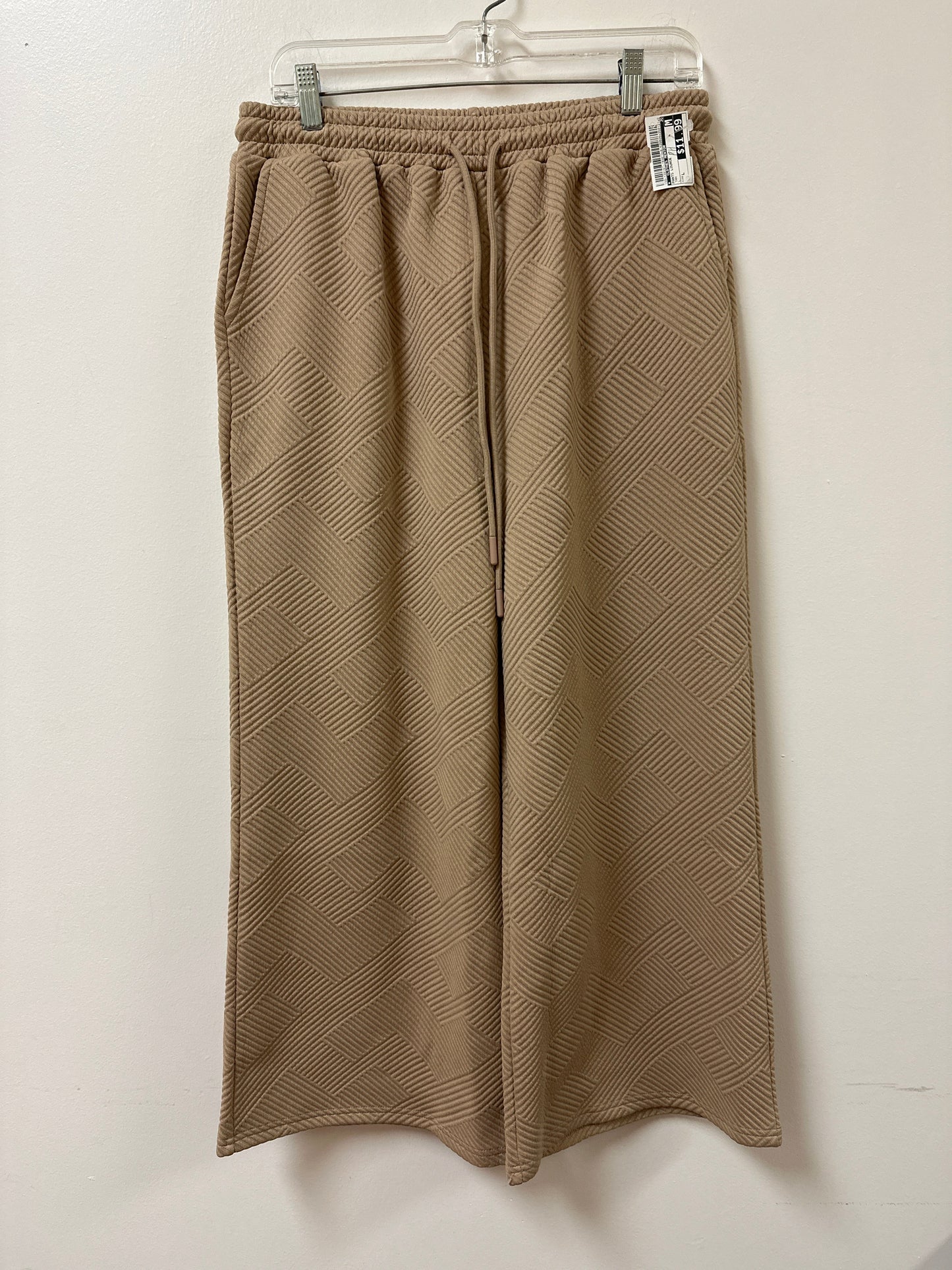 Pants Lounge By Clothes Mentor In Tan, Size: L