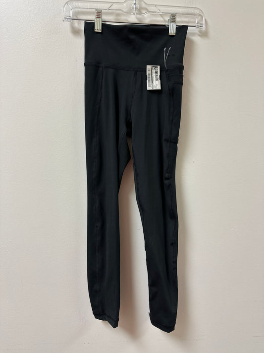 Athletic Leggings By Adidas In Black, Size: Xs