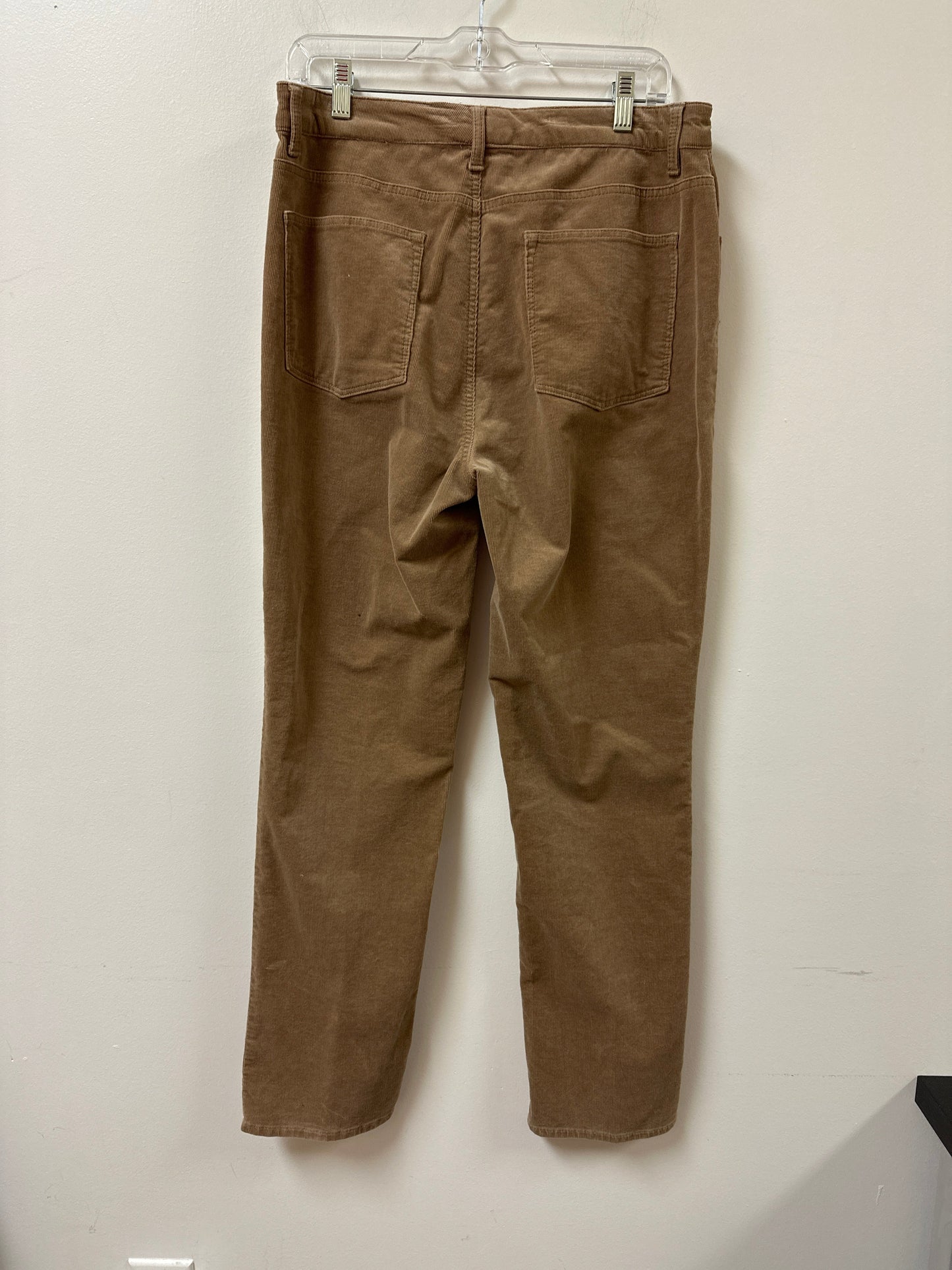 Pants Corduroy By Talbots In Tan, Size: 12