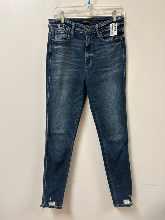 Jeans Skinny By Flying Monkey In Blue Denim, Size: 8