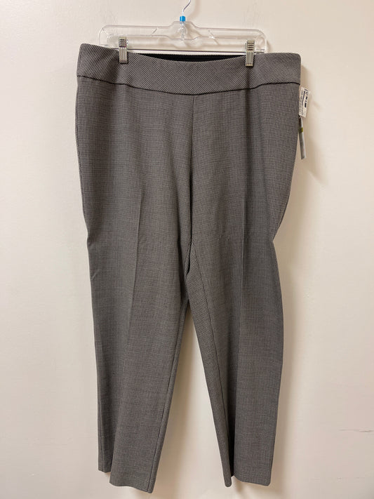 Pants Leggings By Kim Rogers In Grey, Size: 14