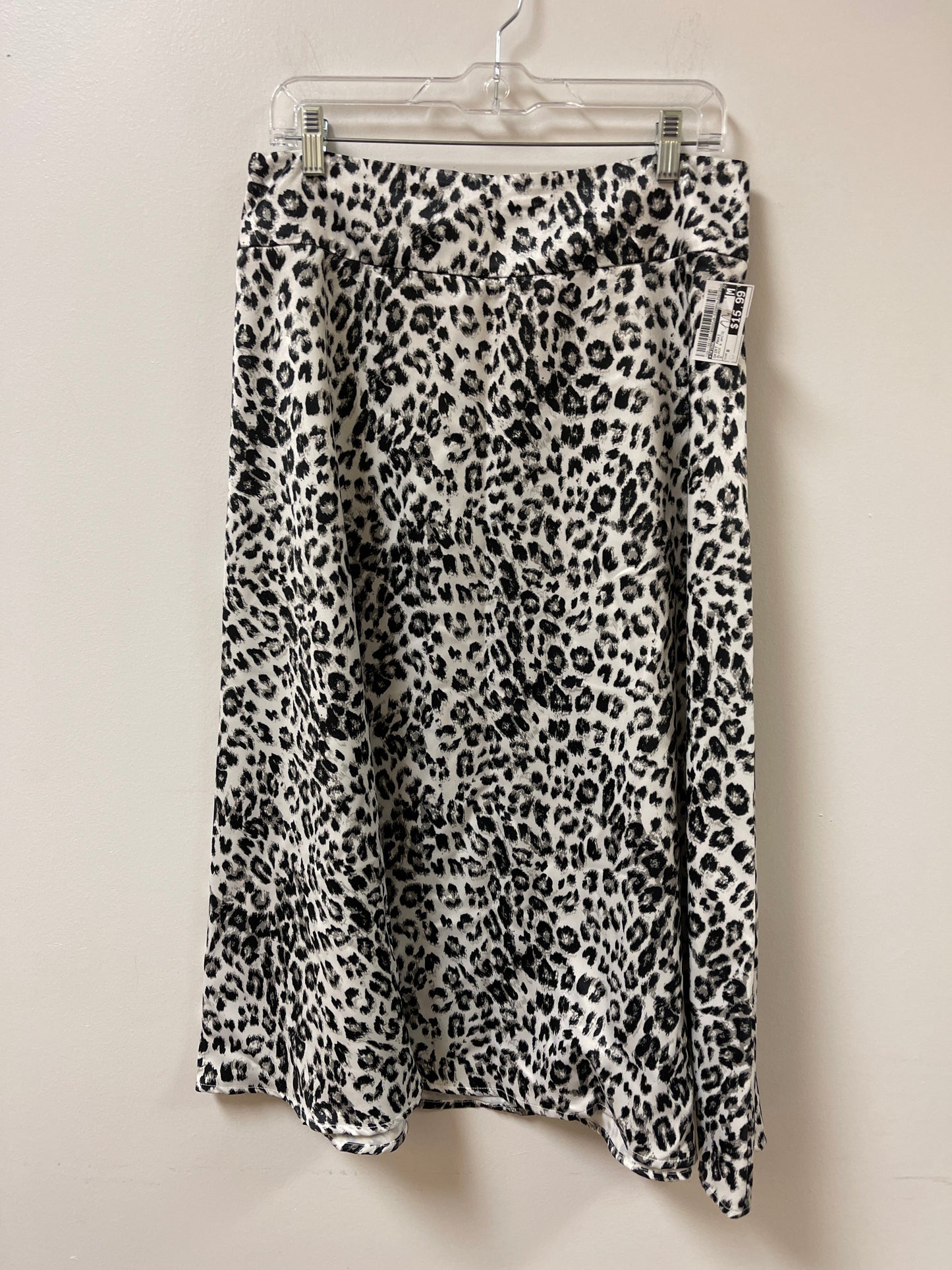 Skirt Maxi By Tribal In Black & White, Size: 8