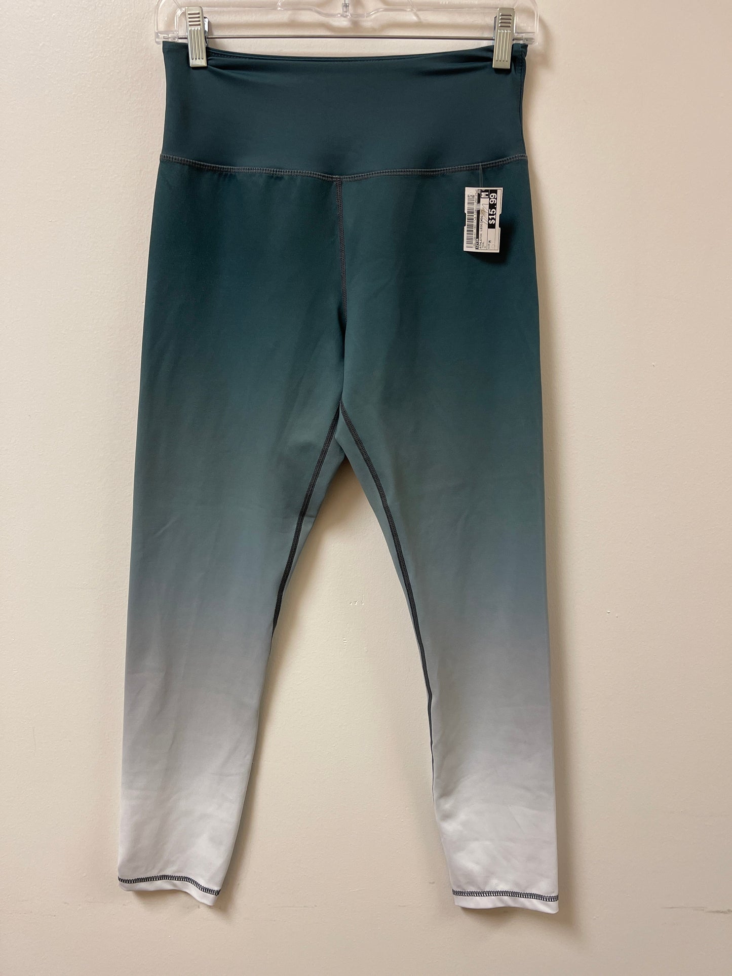 Athletic Leggings By Zyia In Teal, Size: M