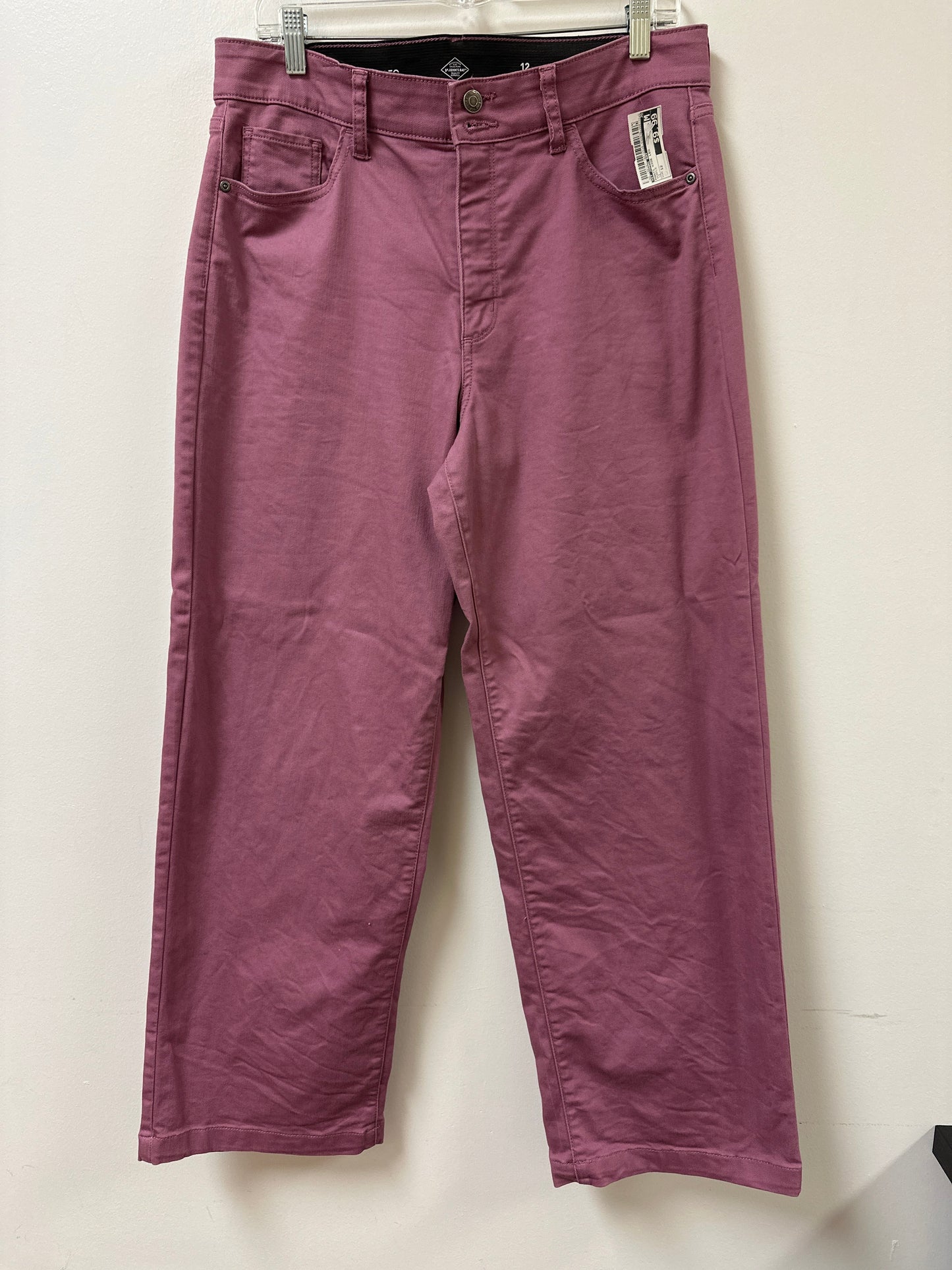 Pants Wide Leg By St Johns Bay In Purple, Size: 12