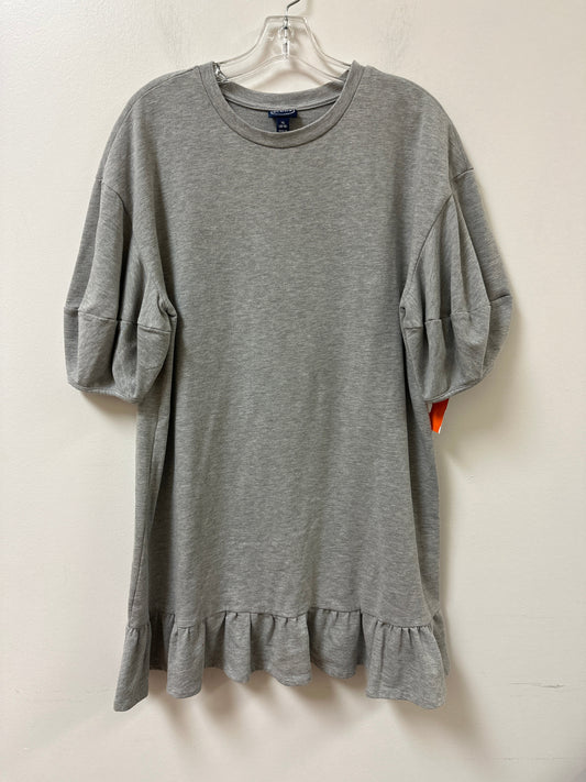 Dress Casual Short By Scoop In Grey, Size: Xl