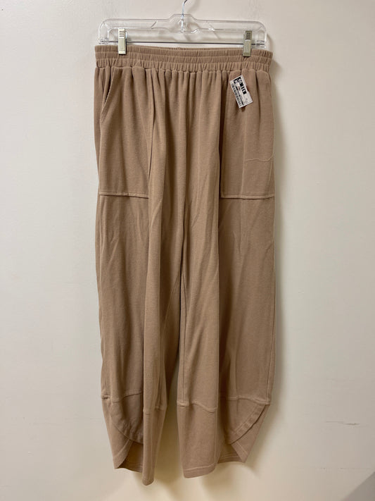 Pants Lounge By Clothes Mentor In Tan, Size: Xl