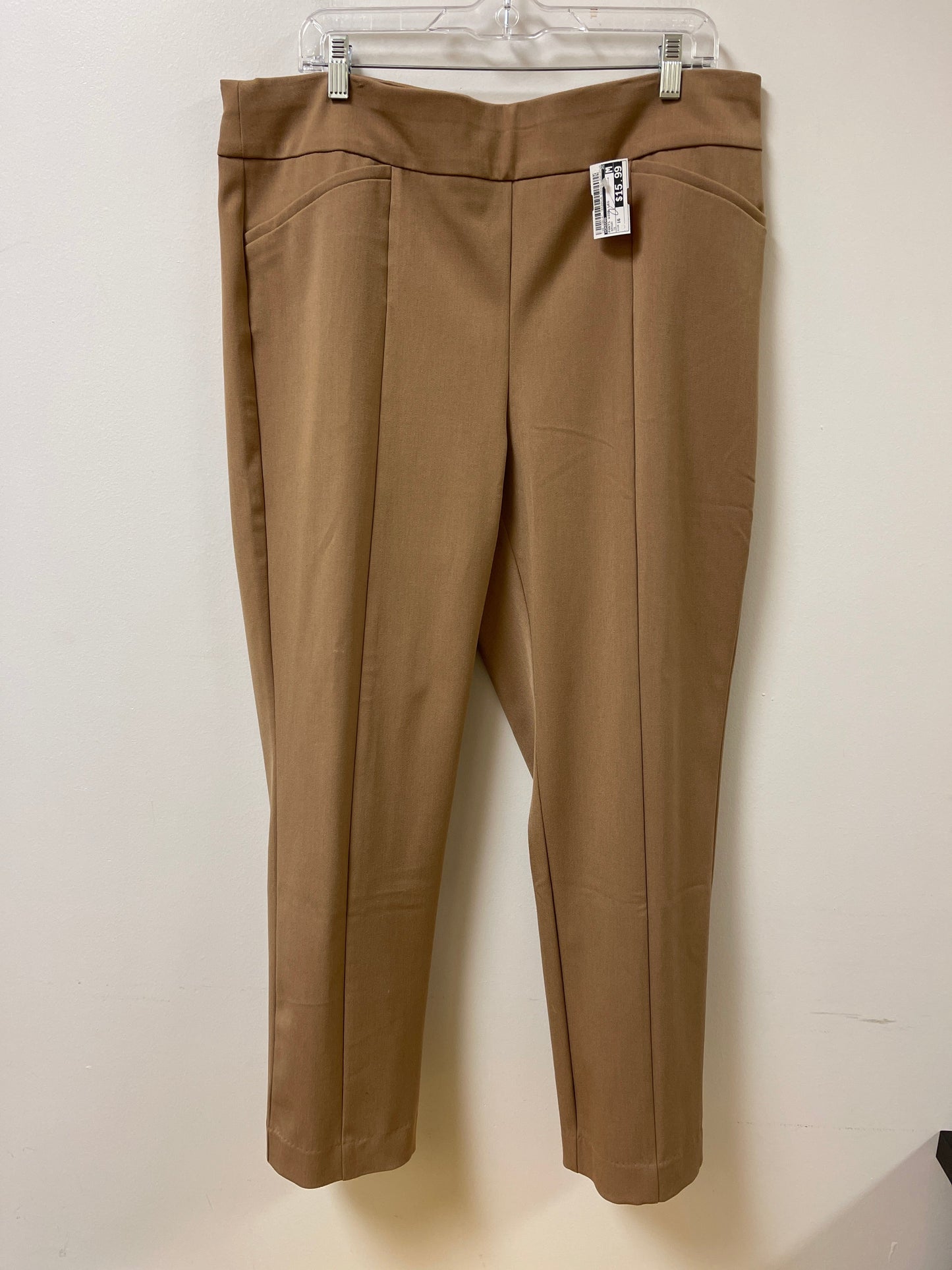 Pants Wide Leg By Chicos In Brown, Size: 16