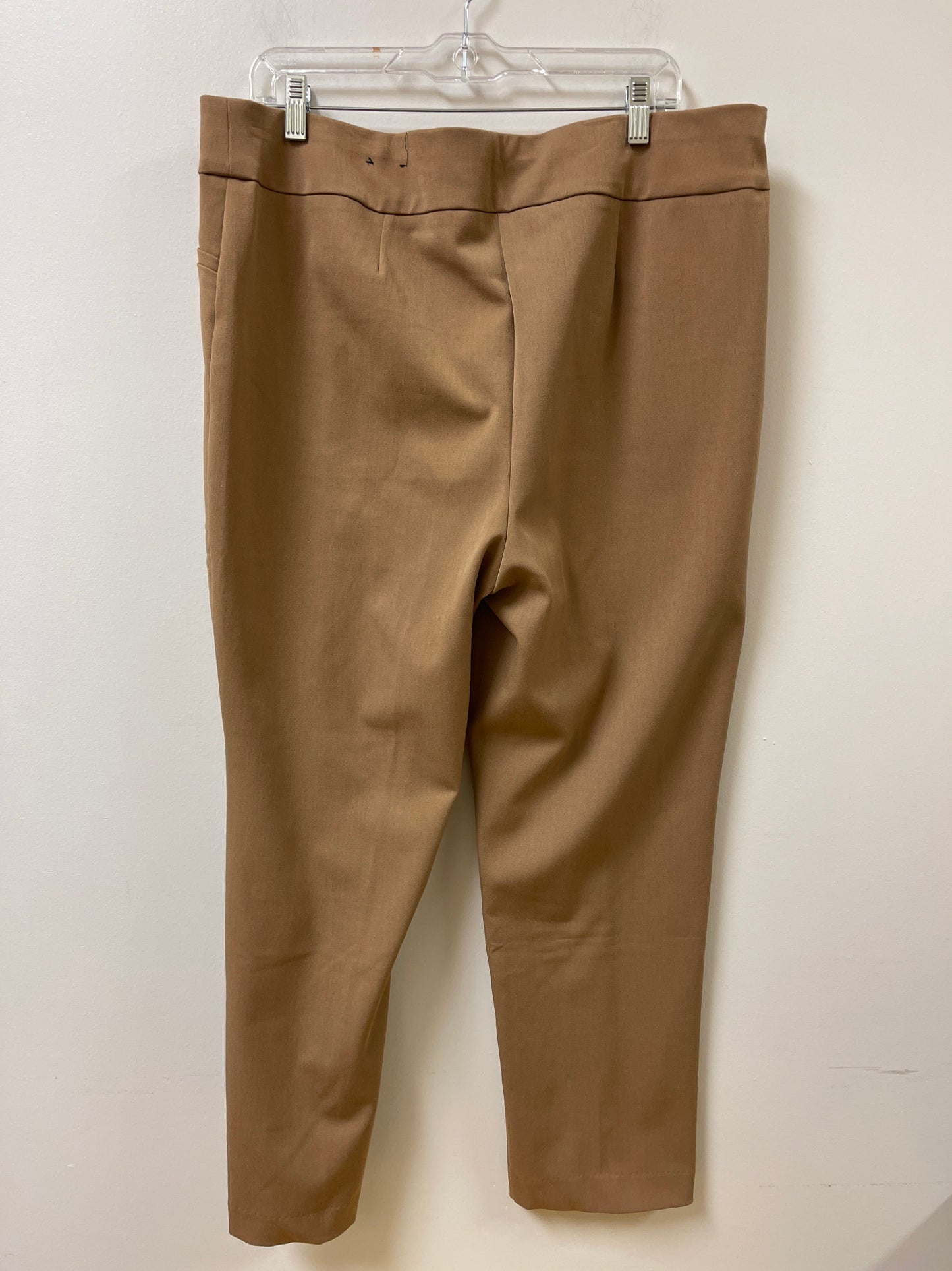 Pants Wide Leg By Chicos In Brown, Size: 16