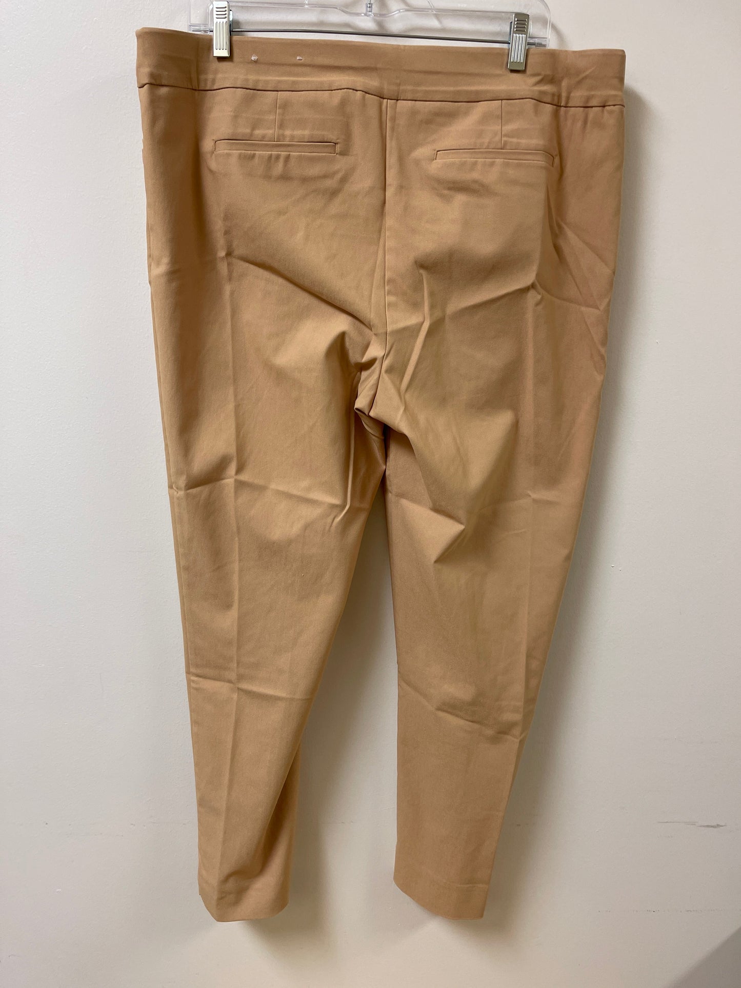 Pants Wide Leg By Chicos In Tan, Size: 16