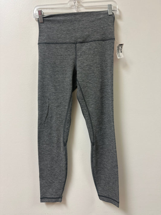 Athletic Leggings By Lululemon In Grey, Size: 6