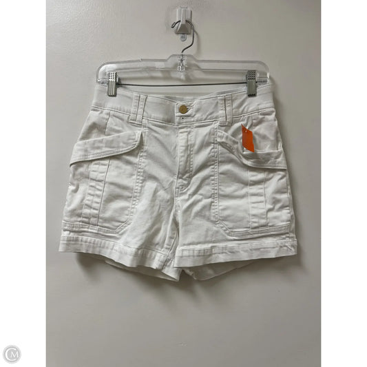 Shorts By Democracy In White, Size: 8