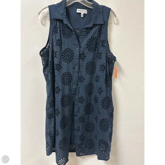 Dress Casual Midi By Michael Stars In Navy, Size: M