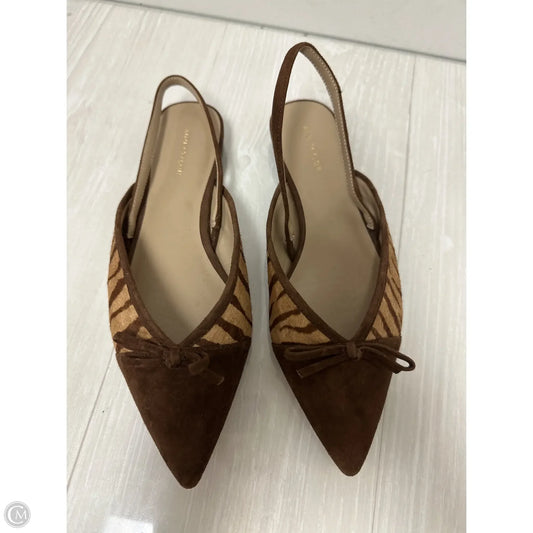 Shoes Flats By Ann Taylor In Brown, Size: 6