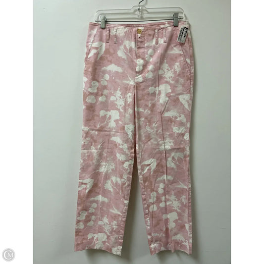 Pants Wide Leg By Anthropologie In Pink, Size: 8