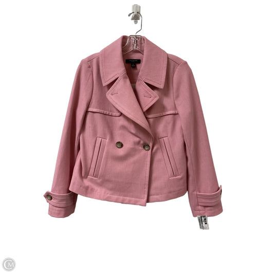 Blazer By Ann Taylor In Pink, Size: M