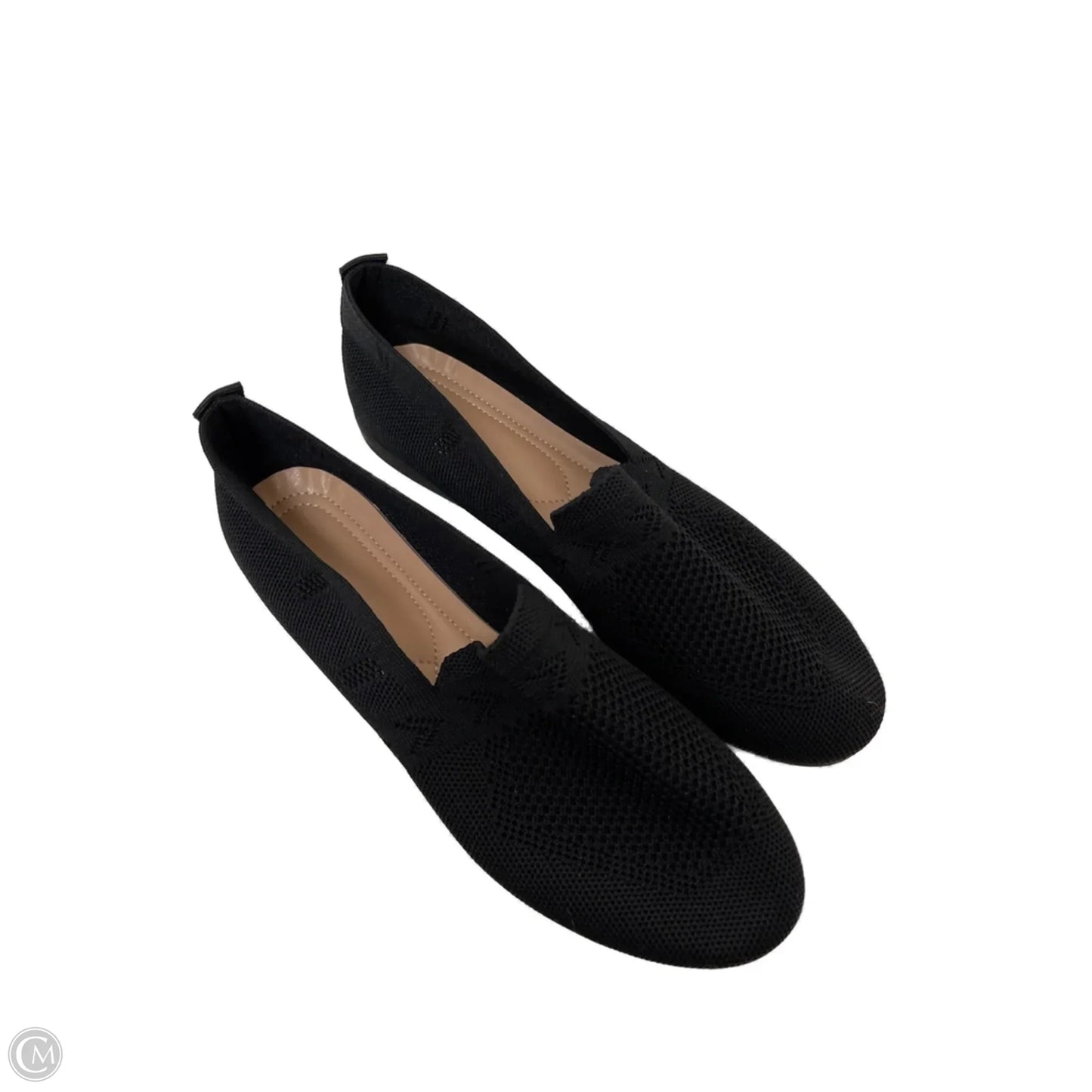 Shoes Flats By Clothes Mentor In Black, Size: 11.5