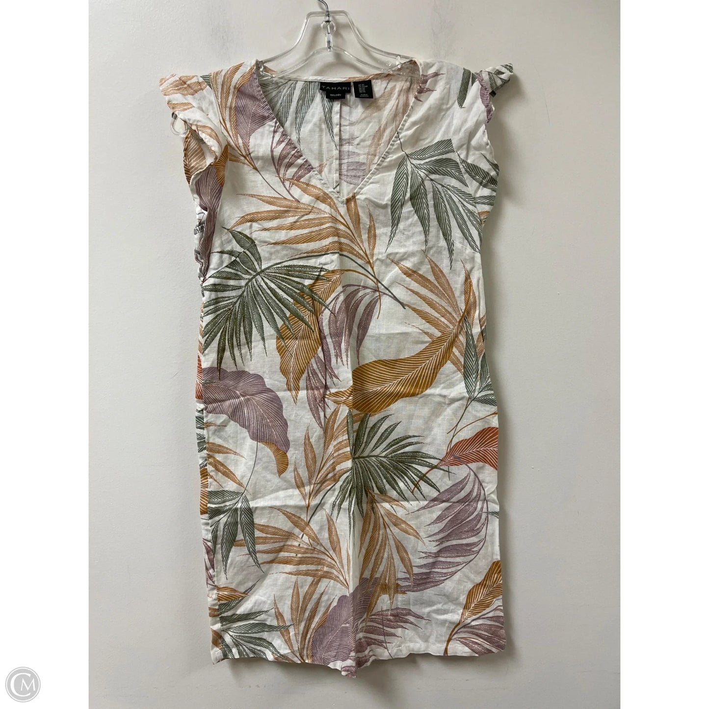 Dress Casual Short By Tahari By Arthur Levine In Floral Print, Size: Xs