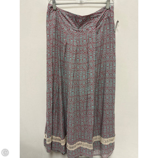 Pants Wide Leg By Kori America In Blue & Red, Size: 8