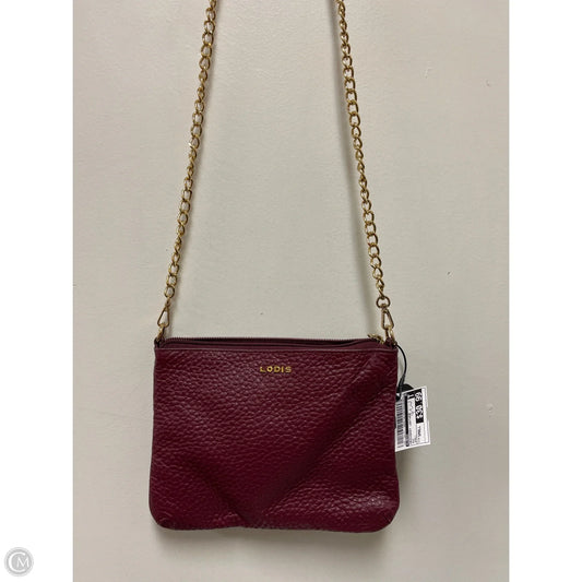 Crossbody Leather By Lodis, Size: Small