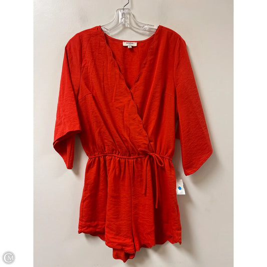 Dress Casual Short By Umgee In Orange, Size: S