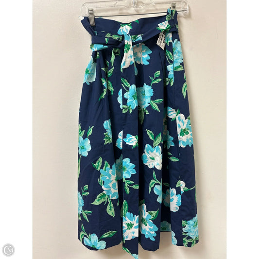 Skirt Maxi By Talbots In Navy, Size: 1x