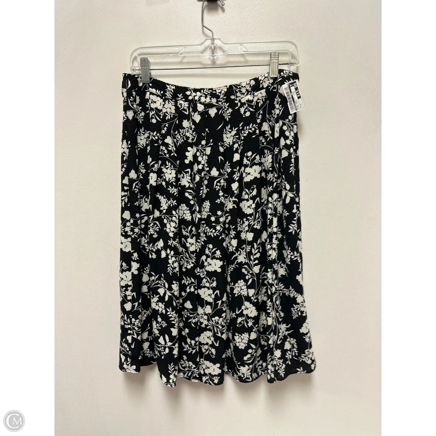 Skirt Midi By Talbots In Floral Print, Size: 4