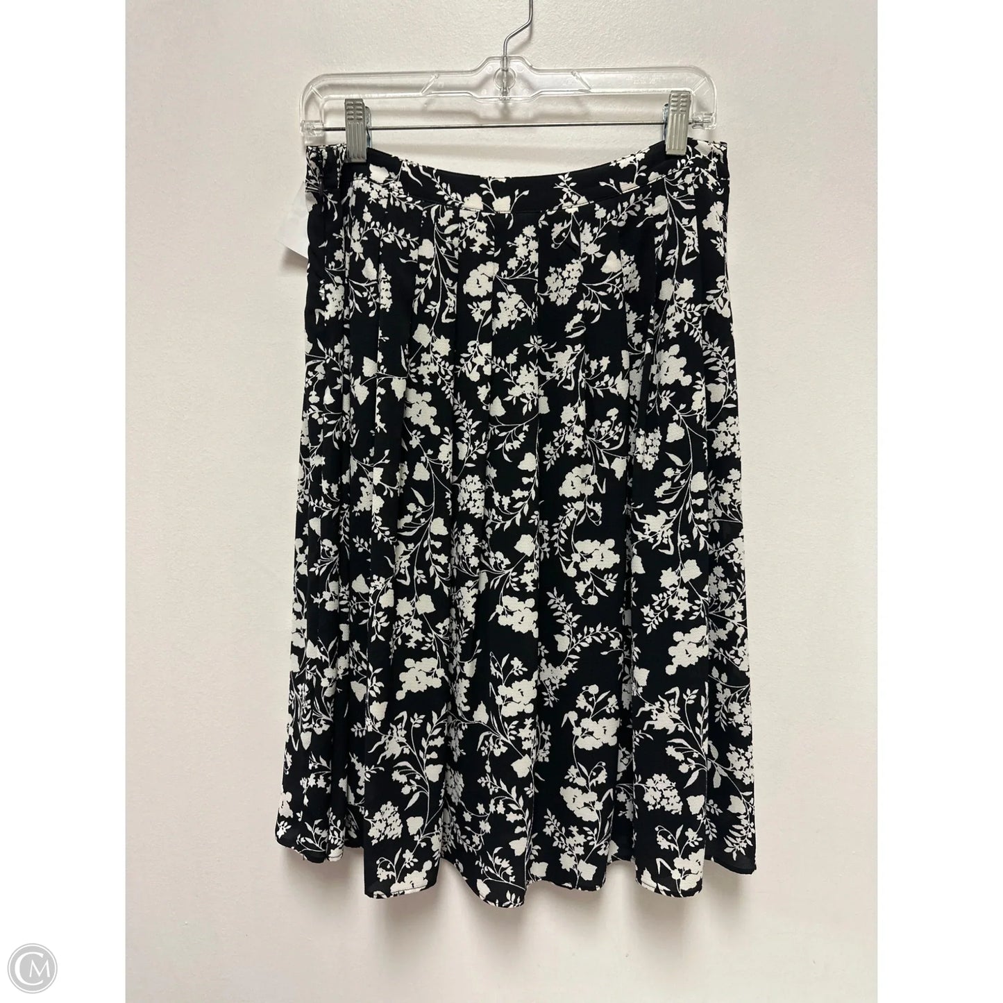 Skirt Midi By Talbots In Floral Print, Size: 4