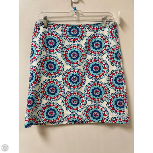 Skirt Mini & Short By Talbots In Blue & Red, Size: 4