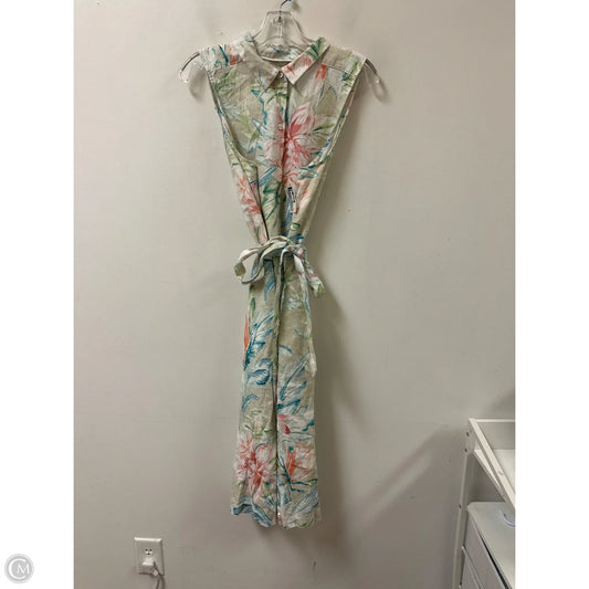 Dress Casual Maxi By Tommy Bahama In Floral Print, Size: L