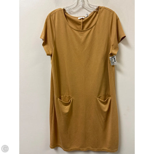 Dress Casual Short By Sigrid Olsen In Yellow, Size: L