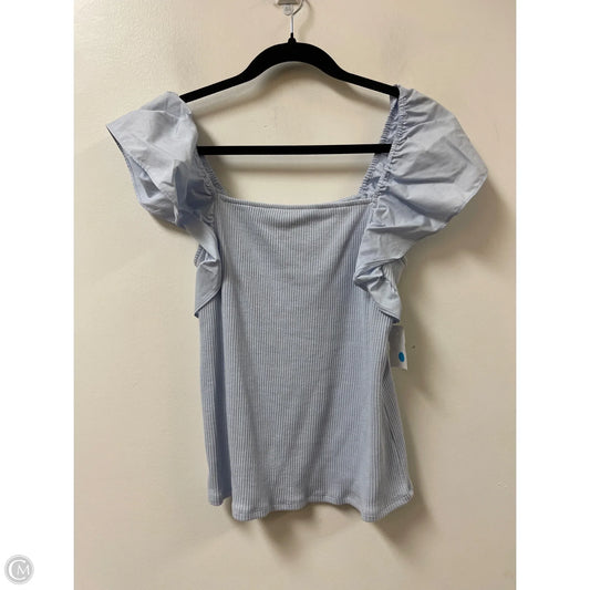 Top Sleeveless By A New Day In Blue, Size: M